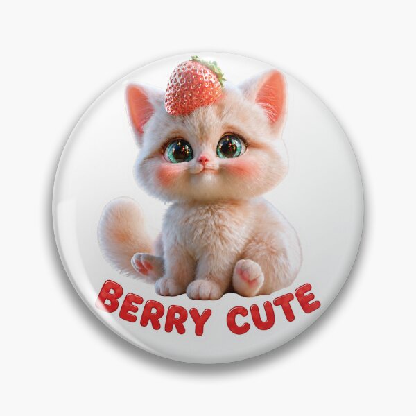 Item preview, Berry Cute Strawberry Kitten designed and sold by gerito1991bs.