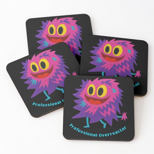 Item preview, Professional Overreactor - Funny Colorful Monster designed and sold by PatykArt.