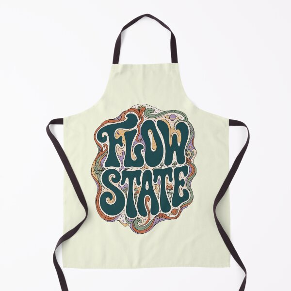 Item preview, FLOW STATE - Psychedelic Cosmic Mind Typography designed and sold by Pulpa-grafica.