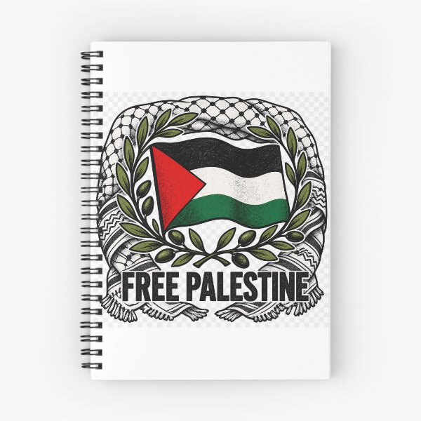 Item preview, Free Palestine Keffiyeh Olive Branch Flag Design designed and sold by Atlant11.