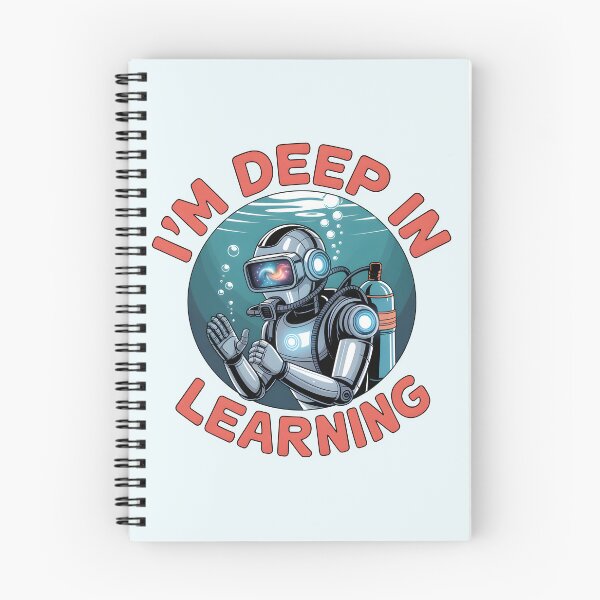 Item preview, I’m Deep in Learning – Funny AI Deep Learning Humor Design designed and sold by Jollys-ArtShop.