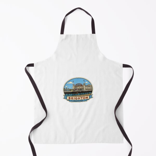 Item preview, Brighton England Travel Souvenir Stickers designed and sold by CROMA-Art.
