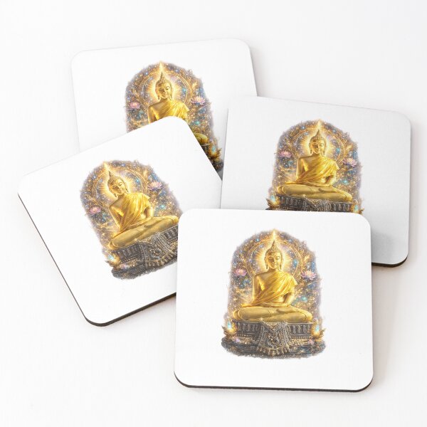 Item preview, Golden Buddha of Inner Peace designed and sold by morbidcandyboutique .