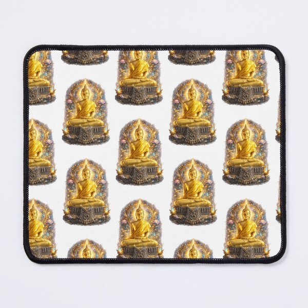 Item preview, Golden Buddha of Inner Peace designed and sold by morbidcandyboutique .
