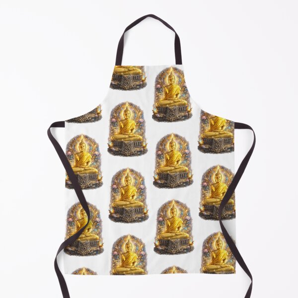 Item preview, Golden Buddha of Inner Peace designed and sold by morbidcandyboutique .