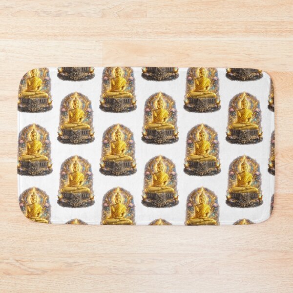 Item preview, Golden Buddha of Inner Peace designed and sold by morbidcandyboutique .