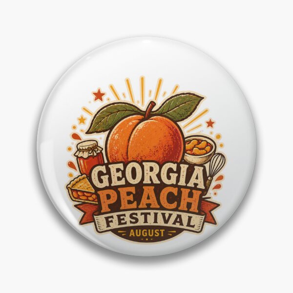 Item preview, Georgia Peach Festival August Celebration designed and sold by IRON WINGS /USAF.