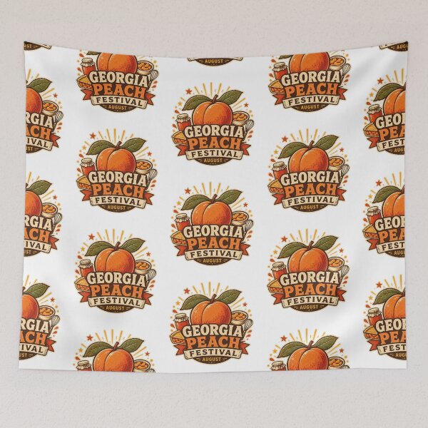 Item preview, Georgia Peach Festival August Celebration designed and sold by Combat Skies.