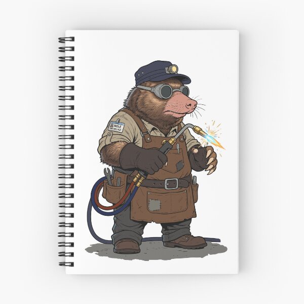 Item preview, Blind Mole Welder Cartoon designed and sold by Museum Of Non-Existing Art.