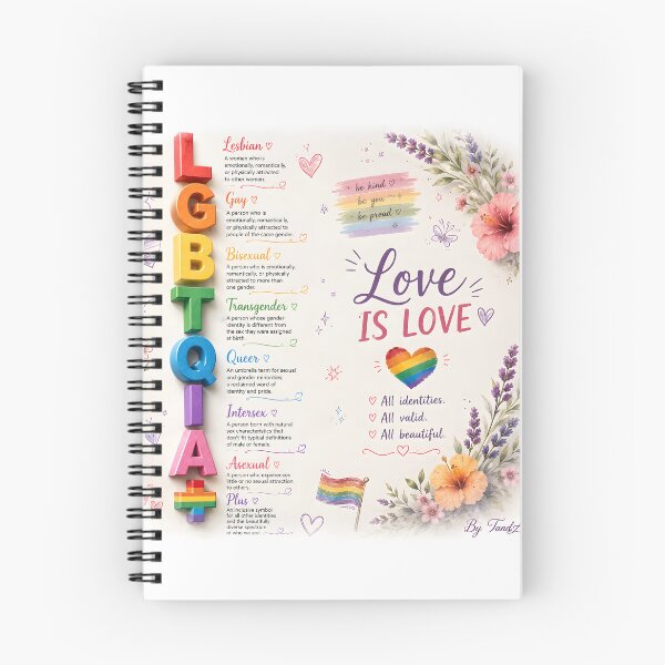 Item preview, Love Is Love – LGBTQ+ Pride Identity & Equality Floral Design designed and sold by ttrimm.