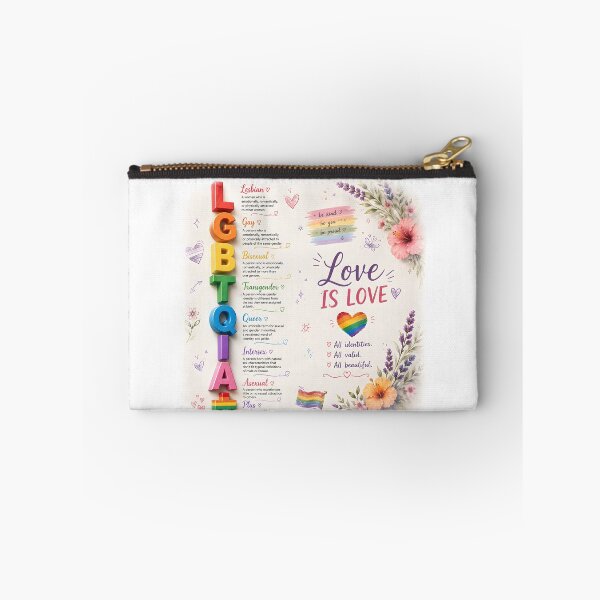 Item preview, Love Is Love – LGBTQ+ Pride Identity & Equality Floral Design designed and sold by ttrimm.