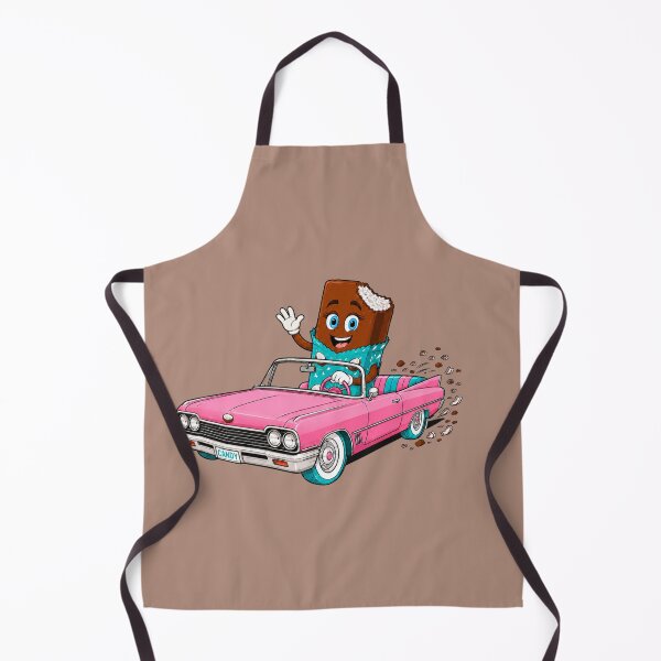 Item preview, Coconut Candy Cruise – Retro Pink Convertible designed and sold by Aimetoi.