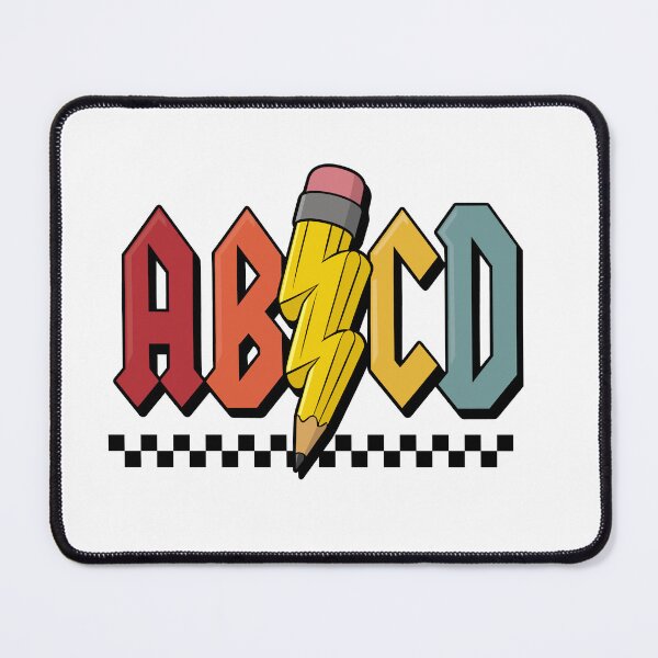 Item preview, Fun ABCD Pencil Alphabet Graphic – Colorful Back to School Design for Teachers, Students & Kids designed and sold by SaltCreatives.