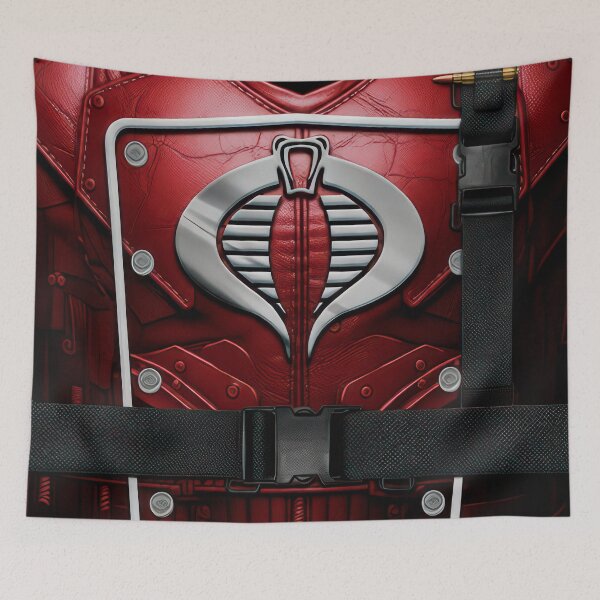 Item preview, Crimson Soldier Tactical Vest - Cosplay Design designed and sold by keythxctrs.