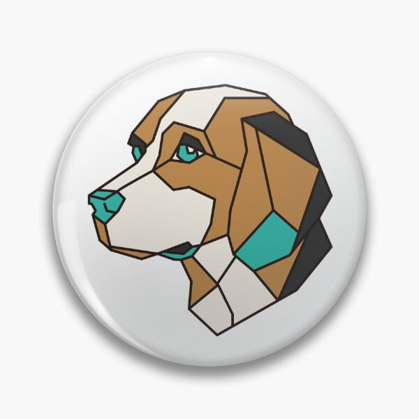 Item preview, Geometric Beagle Dog designed and sold by AnimalsKnowAll.