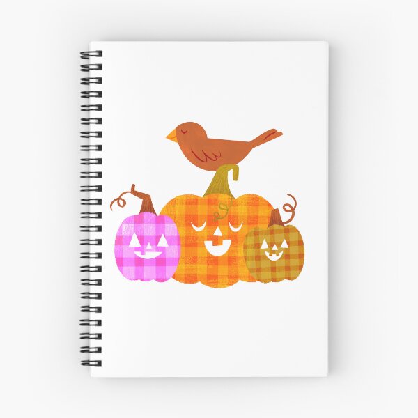 Item preview, Bird on Jack-o-lanterns designed and sold by Storybook Farm & Studio.