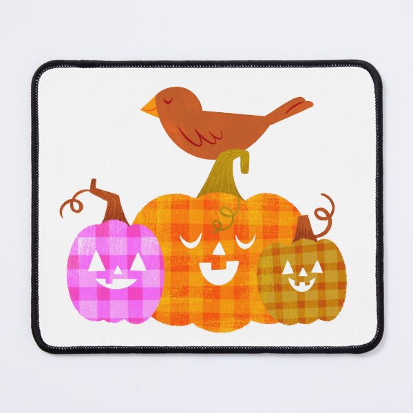Item preview, Bird on Jack-o-lanterns designed and sold by Storybook Farm & Studio.