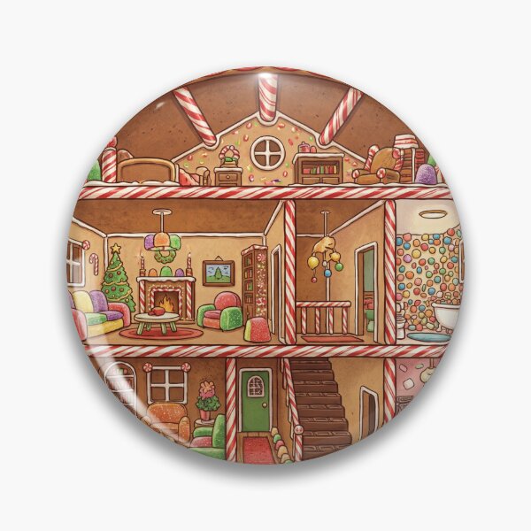 Item preview, Gingerbread House Cross Section designed and sold by Aliumcollection.