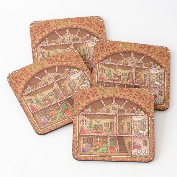 Item preview, Gingerbread House Cross Section designed and sold by Aliumcollection.