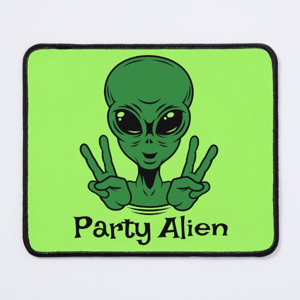 Item preview, Party Alien Comes in Peace designed and sold by Grateful-Fool.
