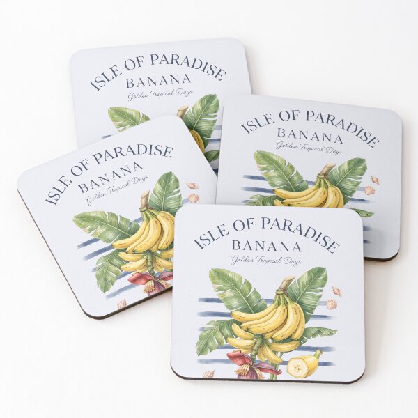 Item preview, Island of Paradise – Banana Tropical Design designed and sold by Sea Gem.
