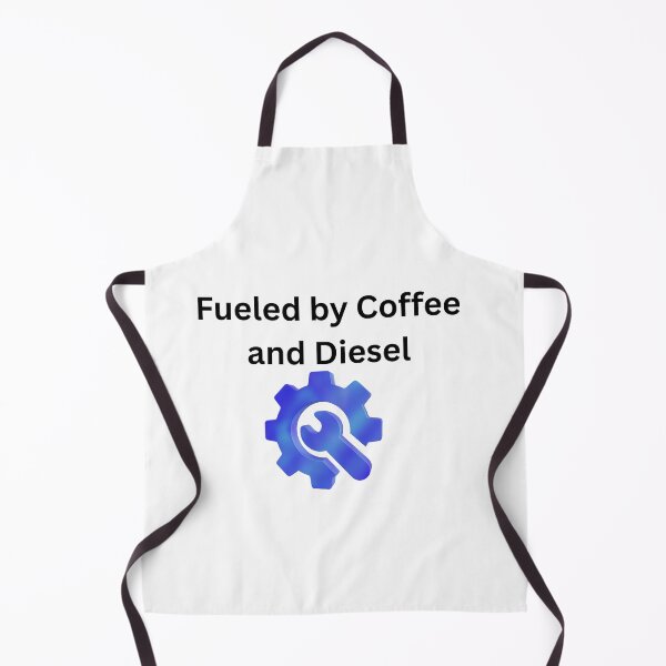 Item preview, Fueled by Coffee and Diesel T-shirt Funny Trucker Gift designed and sold by Twins2Designs.