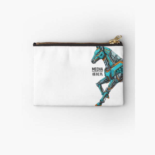 Item preview, Mustang Mecha Model-MM01 — Futuristic Robot Horse Design Tee v1 designed and sold by CornishPixiPony.