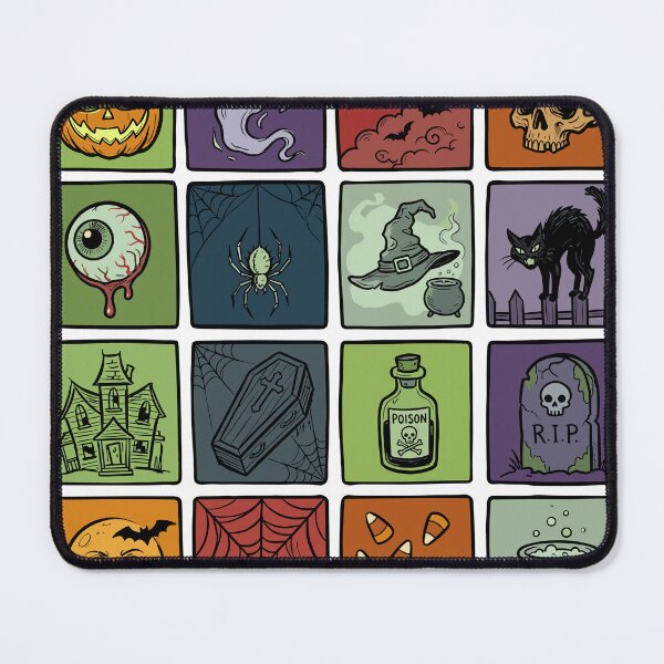 Item preview, Spooky Halloween – Hand-Drawn Style Pattern designed and sold by artscreat.