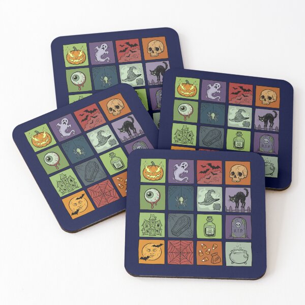 Item preview, Spooky Halloween – Hand-Drawn Style Pattern designed and sold by artscreat.