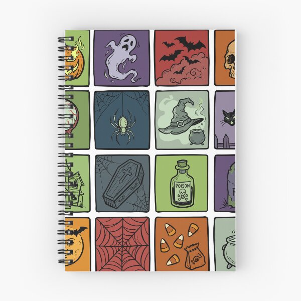 Item preview, Spooky Halloween – Hand-Drawn Style Pattern designed and sold by artscreat.