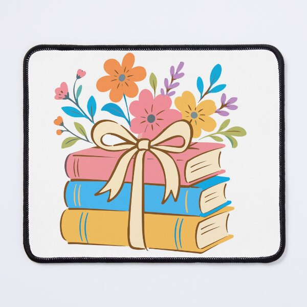 Item preview, Bookish flowers sticker designed and sold by DesignPMG.