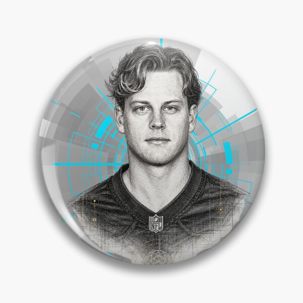 Item preview, Joe Futuristic Geometric NFL Portrait designed and sold by Turnersports.