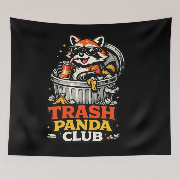 Item preview, Trash Panda Club – Cool Raccoon Streetwear designed and sold by ArtisticHeart21.
