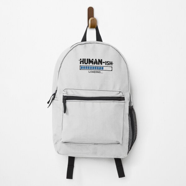 Item preview, Human-ish – Loading Funny AI Glitch Humor Design designed and sold by Jollys-ArtShop.