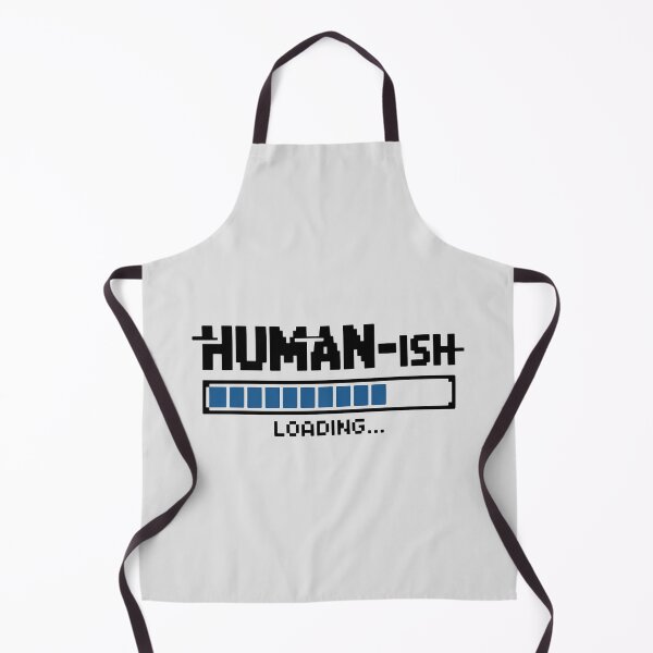 Item preview, Human-ish – Loading Funny AI Glitch Humor Design designed and sold by Jollys-ArtShop.