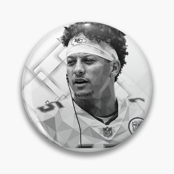 Item preview, P Mahomes Low Poly Geometric Portrait designed and sold by Turnersports.