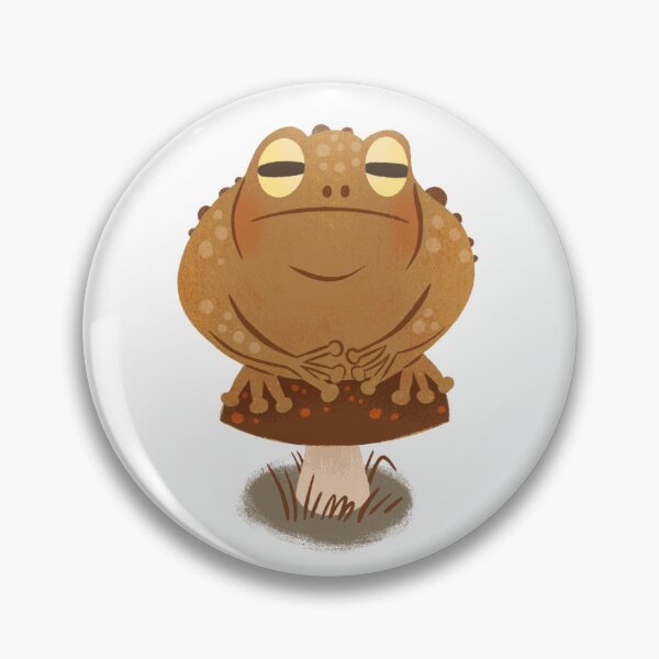Item preview, Toad on a toadstool designed and sold by Storybook Farm & Studio.