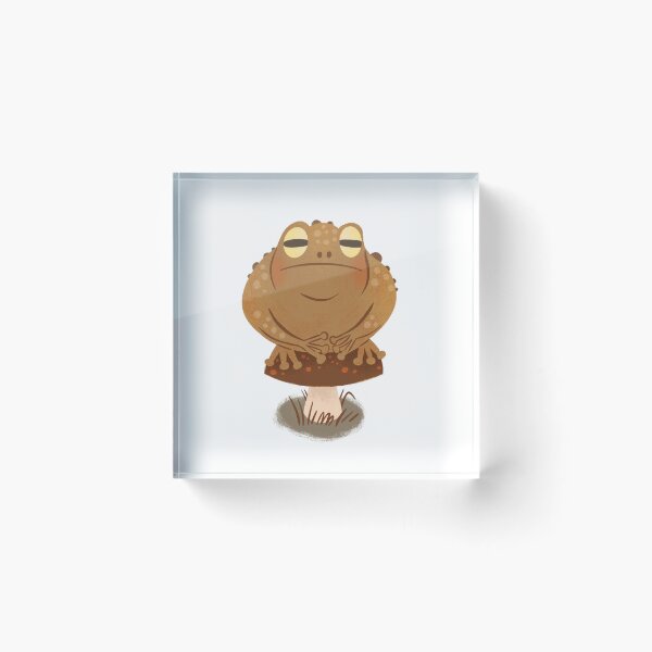 Item preview, Toad on a toadstool designed and sold by Storybook Farm & Studio.
