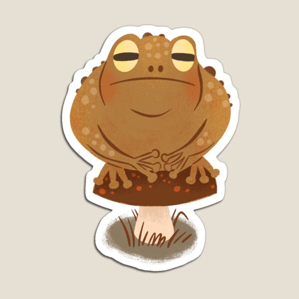 Item preview, Toad on a toadstool designed and sold by Storybook Farm & Studio.
