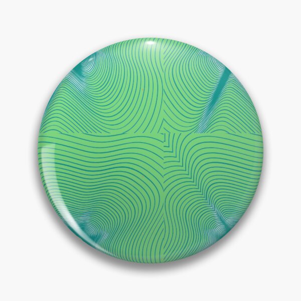 Item preview, Abstract Teal Concentric Wave Geometric Pattern designed and sold by NikBrin Prevail .