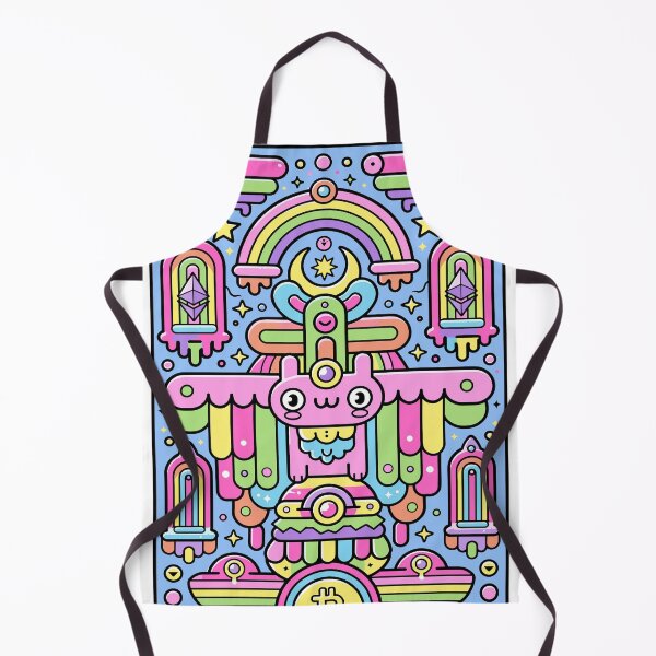 Item preview, Vibrant Space Totem Kawaii Dreamland designed and sold by Romgora.