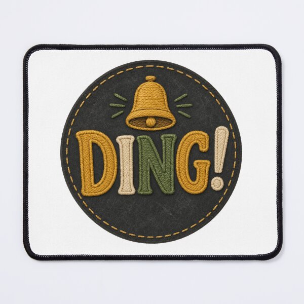 Item preview, Ding School Bell Sound Teacher designed and sold by MOSIDRIP™.