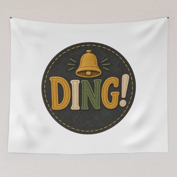 Item preview, Ding School Bell Sound Teacher designed and sold by MOSIDRIP™.