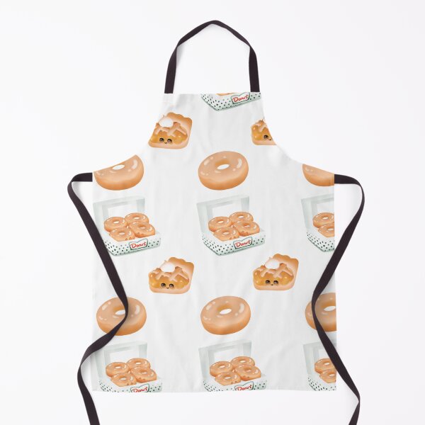 Item preview, Glazed doughnuts and apple pie designed and sold by saucissetree.