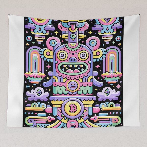 Item preview, Vibrant Digital Economy Totem Beast designed and sold by Romgora.