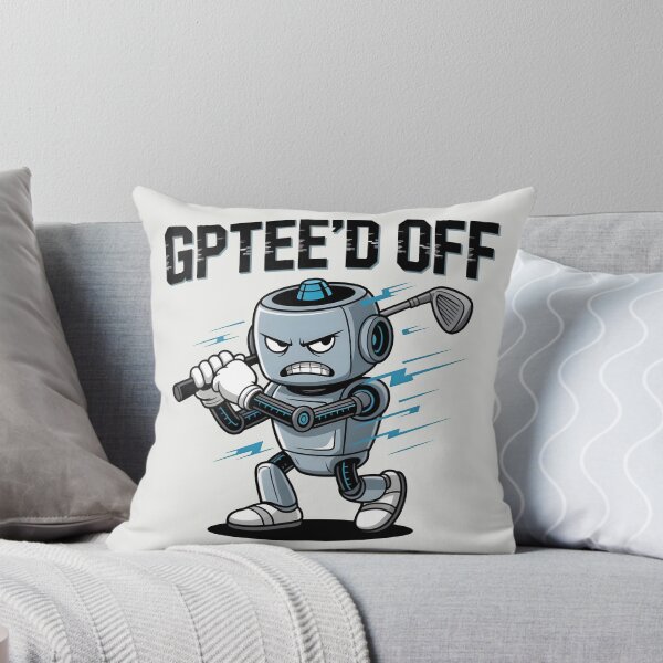 Item preview, GPTee’d Off – Funny GPT AI Bot Humor Design designed and sold by Jollys-ArtShop.
