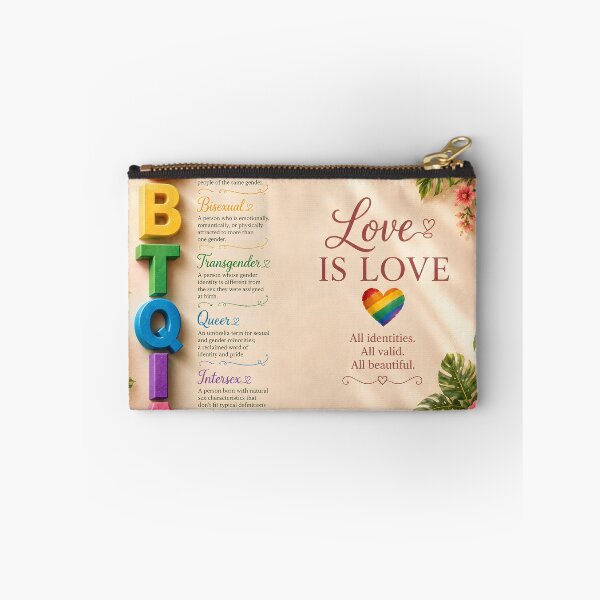 Item preview, Love Is Love Pride Poster – LGBTQ+ Rainbow Botanical Design designed and sold by ttrimm.