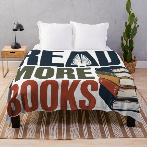 Artikelvorschau, Read More Books T-Shirt | Book Lover Reading Bookworm Shirt entworfen und verkauft von Sunday.Supply.