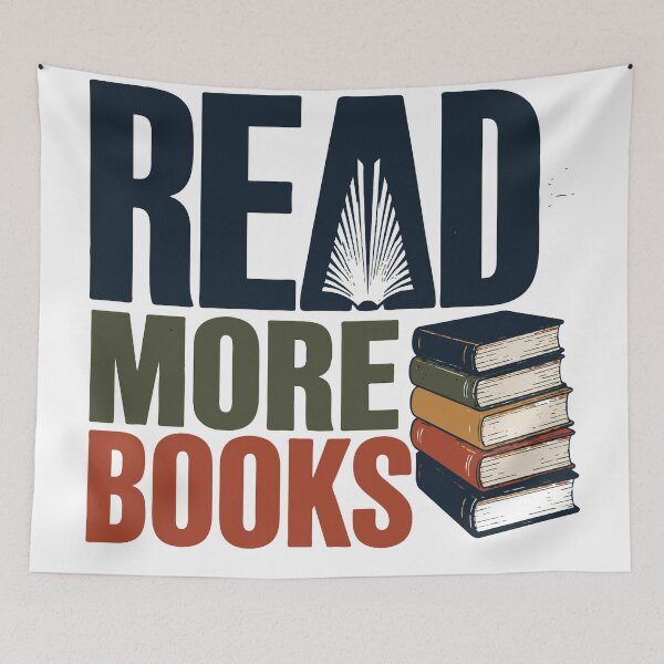 Item preview, Read More Books T-Shirt | Book Lover Reading Bookworm Shirt designed and sold by Sunday.Supply.