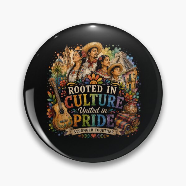 Item preview, Rooted in Culture Hispanic Heritage Month Shirt Pride designed and sold by HolidayMoods.